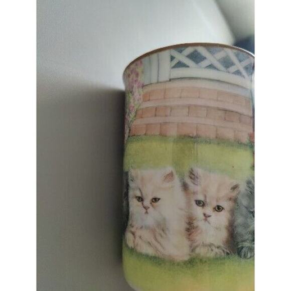 Kittens Cats Coffee Mug Cup Royal Bone China Ceramic Thailand Vintage 8oz. - Picture 9 of 14